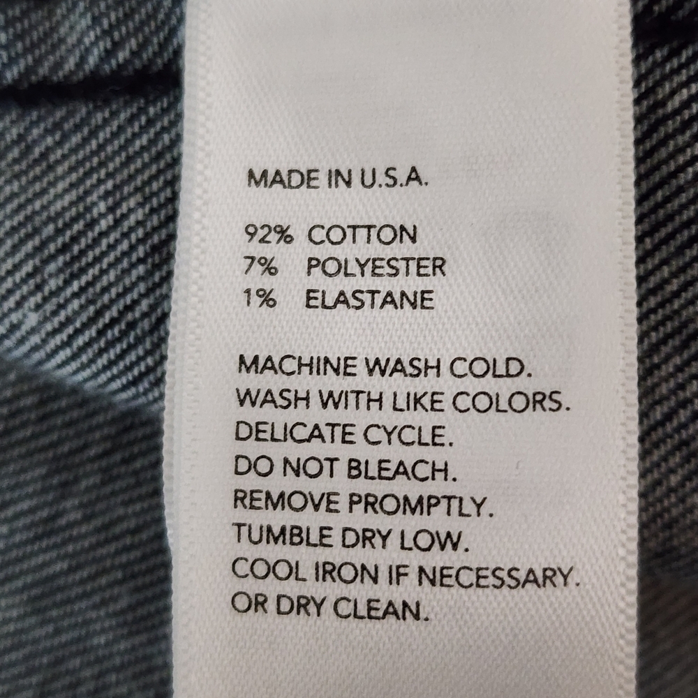 Kate Spade Saturday Dark Blue Denim Button Up Jacket Size XS - Picture 7 of 8